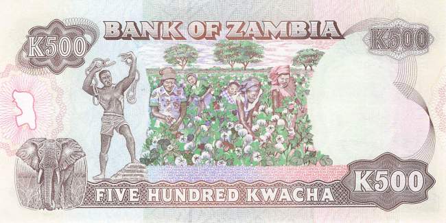 500 Kwacha 1989